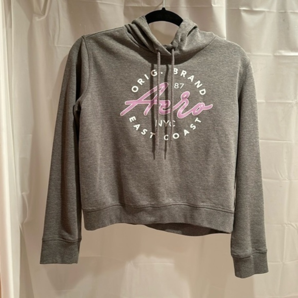 Aeropostale women’s grey hoodie size S